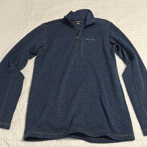 Eddie Bauer Fleece Thermal 1/4 zip pullover